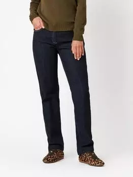 Toni Liv 5-Pocket Jeans Used Look rinsed blue