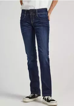 Pepe Jeans Gen Straight-Jeans mit geradem Bein und Doppel-Knopf-Bund (31155563) dark used