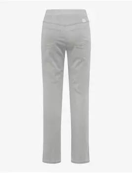 BRAX Damen Schlupfhose Style PAMINA FUN VERY LIGHT GREY SLIGHTLY USED denim hellgrau Gr. (116308_10918620_04)