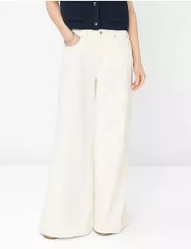 BRAX Damen Five-Pocket-Hose Style MARCH OFFWHITE denim cremeweiß Gr. (096402_9917020_98)