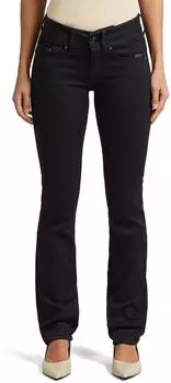 G-Star Midge Slim Straight Jeans Schwarz - pitch black D02153-B964-A810