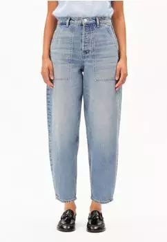 armedangels BAARLY HIGH WORKER BARREL JEAN Barrel Jeans (30008319) blue