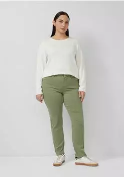 s.Oliver Jeans / Regular Fit / Mid Rise / Slim Leg olive 2179756.79Z8.