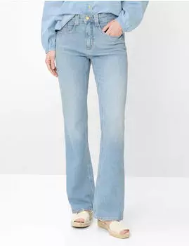 BRAX Damen Boot Style MARY USED SKY BLUE denim hellblau Gr. (096012_9914020_29)