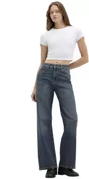 Mavi Malibu Wide Leg Jeans dark vintage 90's