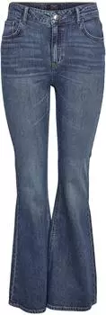 Noisy May Kareen Flare Leg Jeans (27034386) medium blue denim