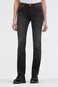 Soccx Slim-fit Jeans mit Push-up-Effekt Mid Waist (85533525) schwarz