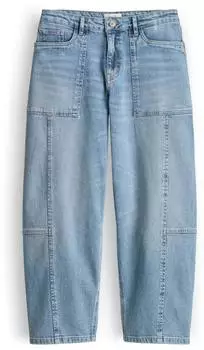 Opus Lolah Lively Barrel Jeans Mid Rise light lively blue