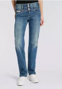Herrlicher Raya New Straight Denim High-waist Jeans im Straight Fit (44735423) casper