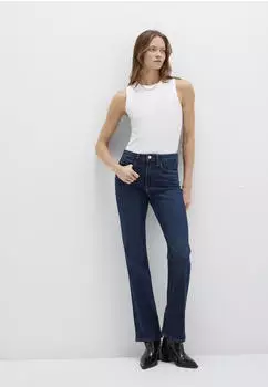 Mavi Bliss Bootcut Jeans High Waist Washed (15393522) blau