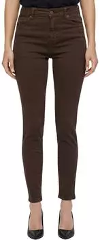 Tazzio Skinny Fit High Waist Stretch 5-Pocket Style (F138) braun