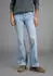 Arizona Jeans Bootcut-Jeans mit Gummizugeinsatz hohe Leibhöhe used look
