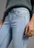 Arizona Jeans Bootcut-Jeans mit Gummizugeinsatz hohe Leibhöhe used look