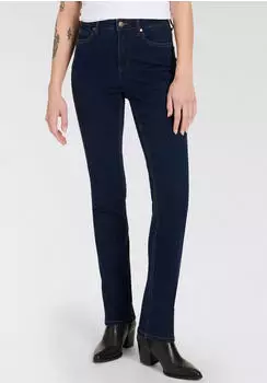 Arizona Jeans Straight Jeans Ultra-Stretch Used Look Wash rinsed/blue denim
