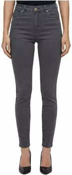 Tazzio Skinny Fit High Waist Stretch 5-Pocket Style (F138) anthrazit