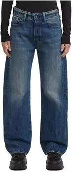 G-Star Bowey 3D Boyfriend Jeans (D25372) worn in mountain dusk/blue denim