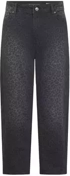Raffaello Rossi Hanni 7/8 schwarz/leoprint