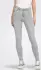 Only Power Mid Push Up Skinny Fit Jeans light grey denim