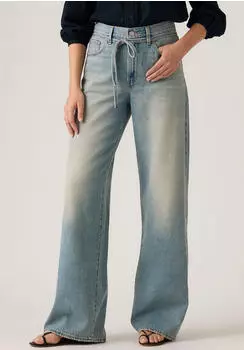 Levi's 's XL Gerade geschnittene Jeans in heller Waschung-Blau (A8701-0042)