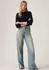 Levi's 's XL Gerade geschnittene Jeans in heller Waschung-Blau (A8701-0042)