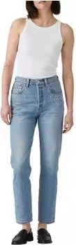 Levi's 501 Crop Jeans (36200) spark my spurs blue