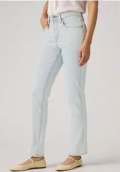 Levi's 724 High Rise Straight Jeans (18883-0445) hellblau