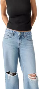 Levi's Low Loose Jeans with Rips (A5566-0044) mid blue
