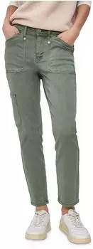 Street One Charlie Boyfriend Cargo Jeans sage grün washed