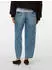 Vero Moda VMBILLIE HR BARREL ANK JEANS LI3151 NOOS High Waist Jeans Loose Fit (10351773) light blau denim detail:tinted