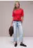 Street One Wide Leg Loose-fit Jeans High Waist im Denim Style bleached random wash