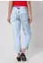 Street One Wide Leg Loose-fit Jeans High Waist im Denim Style bleached random wash