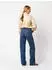 Toni Liv Straight Regular-Fit 5-Pocket Jeans Used Look mit Stretch blue bleached used