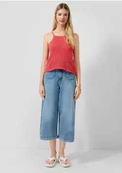 s.Oliver Culotte Jeans Catie Slim Fit High Rise blau 2180311.54Z4.