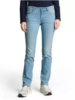 Tom Tailor LIVA Straight Jeans im Five-Pocket Style (1047849) light stone blue denim