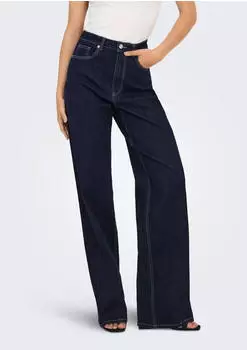 Only Juicy Hight Waist Jeans (15361727) dark blue denim