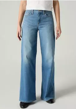 Levi's 318 - Figurformende lockere Jeans in Blau mit weitem Bein (001PZ-0015)