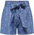 Only ONLNOVA AZURE TALIA Shorts Regular Fit Washed blau/weiß
