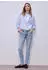 Street One Slim Fit Jeans Mid Waist Washed blau