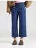Only Onlnew Madison HW But Wide Crop DNM Washed Wide Leg High Waist Jeans (15374651) blue denim