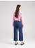 Only Onlnew Madison HW But Wide Crop DNM Washed Wide Leg High Waist Jeans (15374651) blue denim