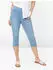 BRAX Caprihose PAMINA CAPRI BLEACHED LIGHT BLUE SLIGHTUSED denim hellblau (106300-10960420-29)