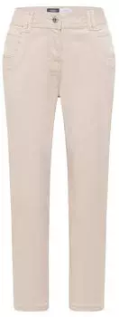Cecil Scarlett 5-Pocket-Jeans Pailletten-Denim Comfort-fit (B380392) grain beige