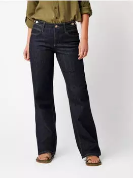 Toni Liv New Wide 5-Pocket Jeans Regular Fit blue rinsed