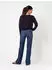 Toni JENNY WIDE LEG mid blue used 1213-64 11-32.552