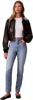 Calvin Klein New Mom Jeans (LV047E787G) blue panama