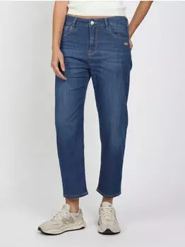 Gang 5-Pocket-Jeans 94IDA Light Denim O-Shape cropped blue