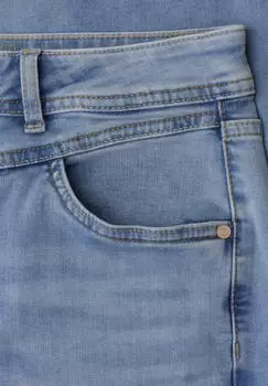 Street One Comfort Fit Jeans Mid Waist (A380616) light blue wash