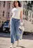Street One Comfort Fit Jeans mit Destroyed Details Regular (F380828) blau