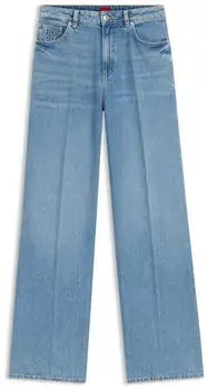 HUGO Jeans mit weitem Bein aus hellblauem Denim - Style 937_16 50563527 Hellblau /32