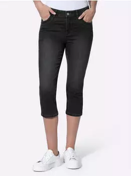 Heine Jeans Regular Fit Mid Waist washed (27871339) black denim